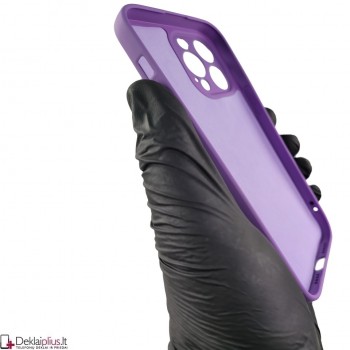 Švelnus silikoninis dėklas - violetinis (Apple Iphone 14 Pro Max) Švelnus silikoninis dėklas - violetinis (Apple Iphone 14 Pro Max)
